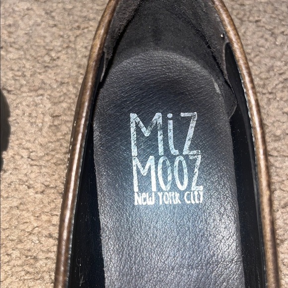 Miz Mooz Daria Loafer Chunky Platform Lug Sole Brown 41 - Picture 8 of 9
